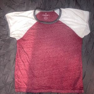 Maroon and white Thin shirt